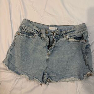 LOFT High-waisted Jean Shorts